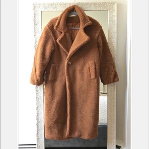 Camel/brown Teddy Bear coat